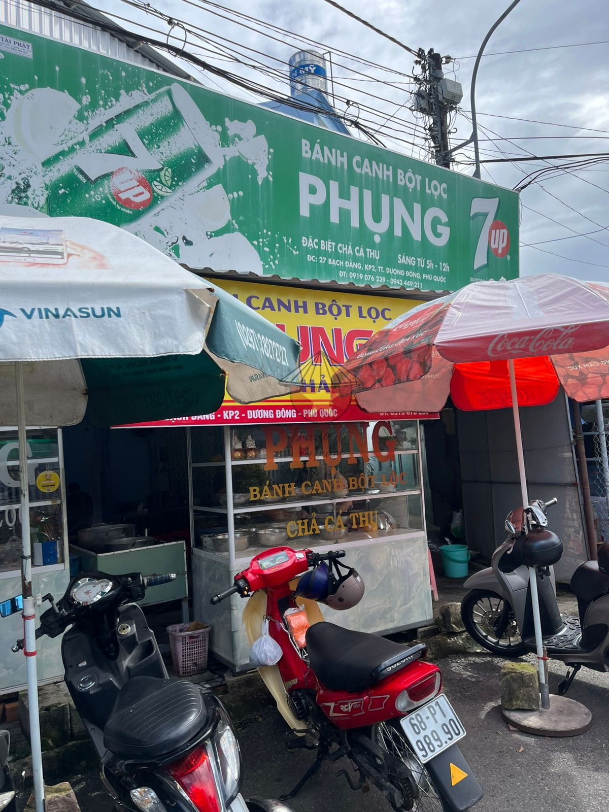 Banch Canh Bot Loc Puesto de donde comer este plato