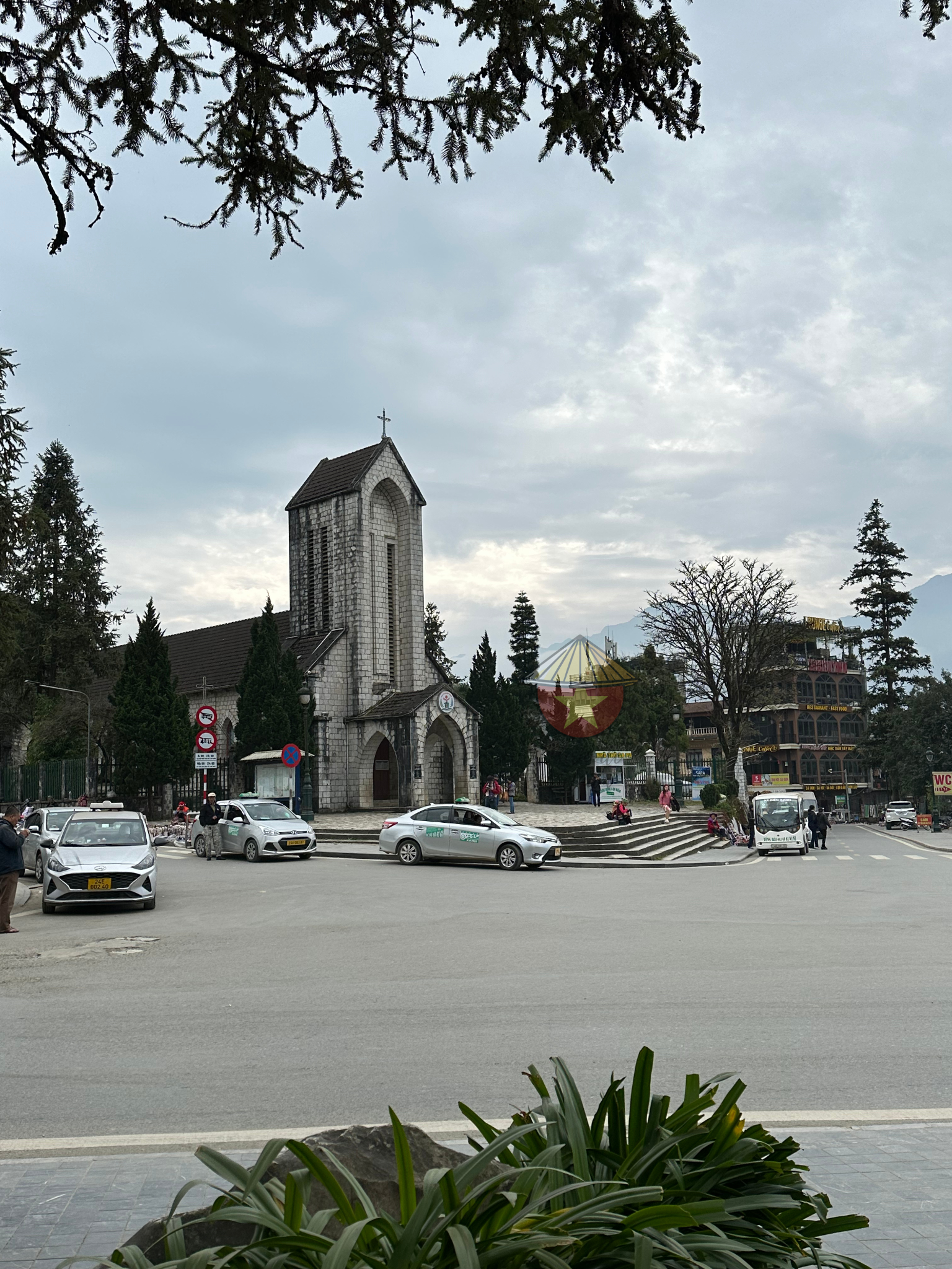 Iglesia de Sapa iglesia católica en el pueblo de Sapa