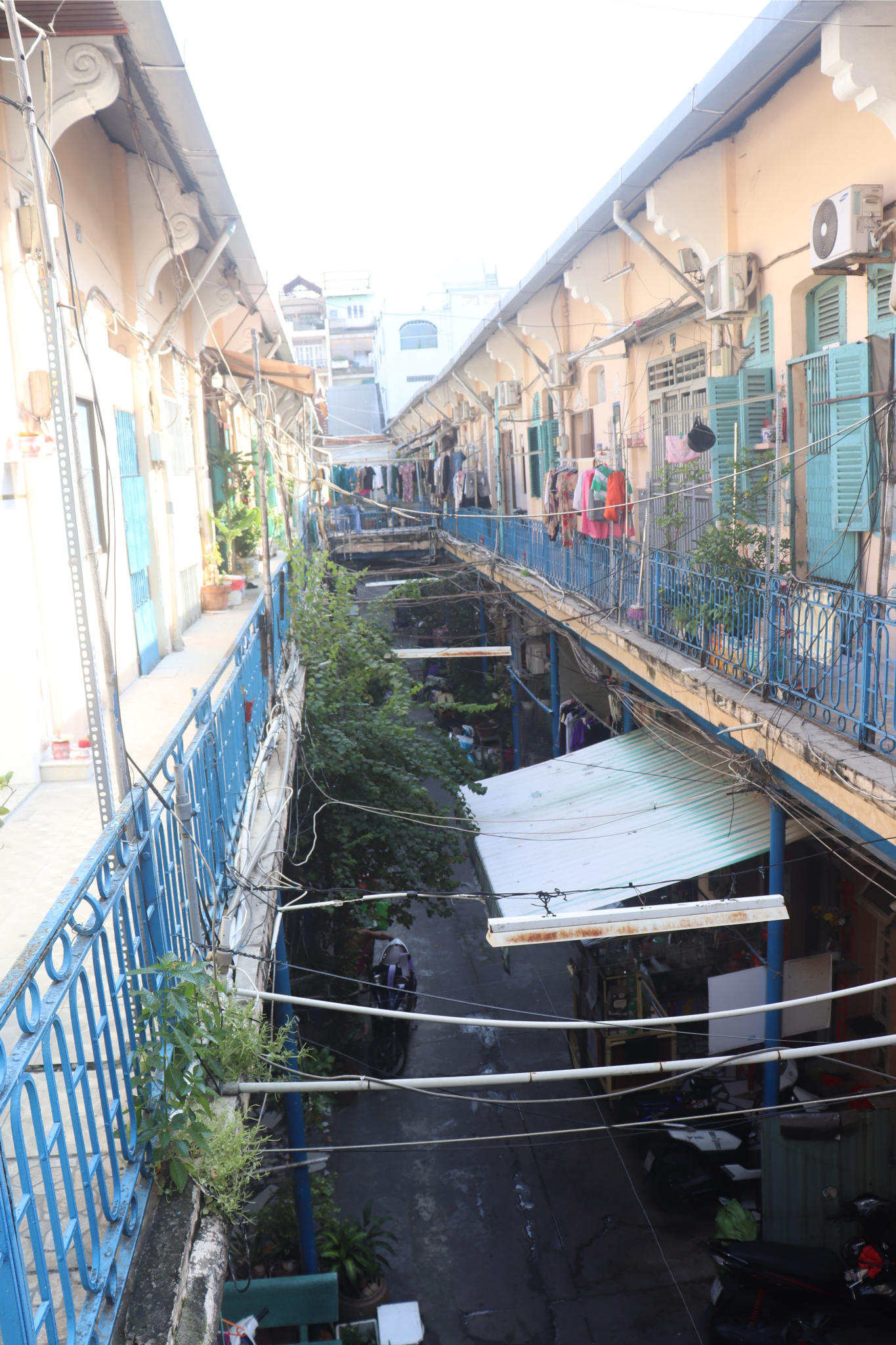Callejón Hao Si Phuong Vistas desde arriba