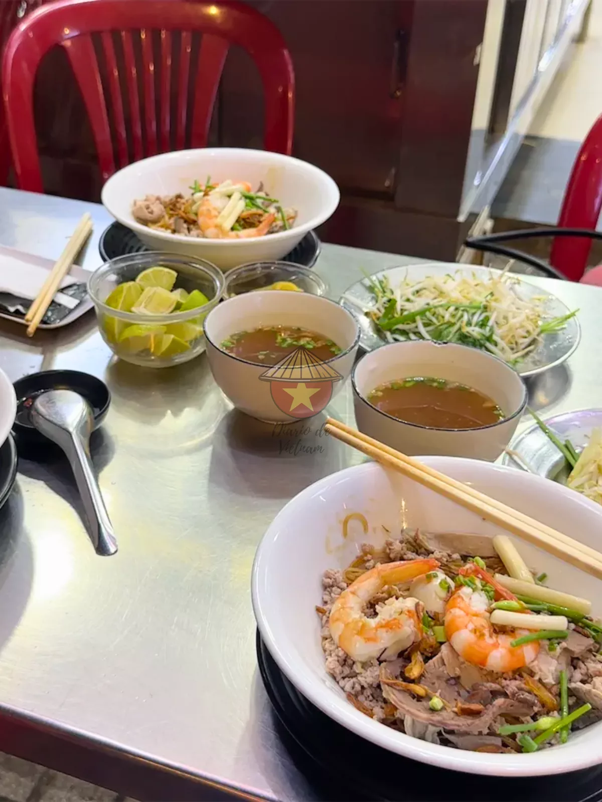 comida local en Ho Chi Minh