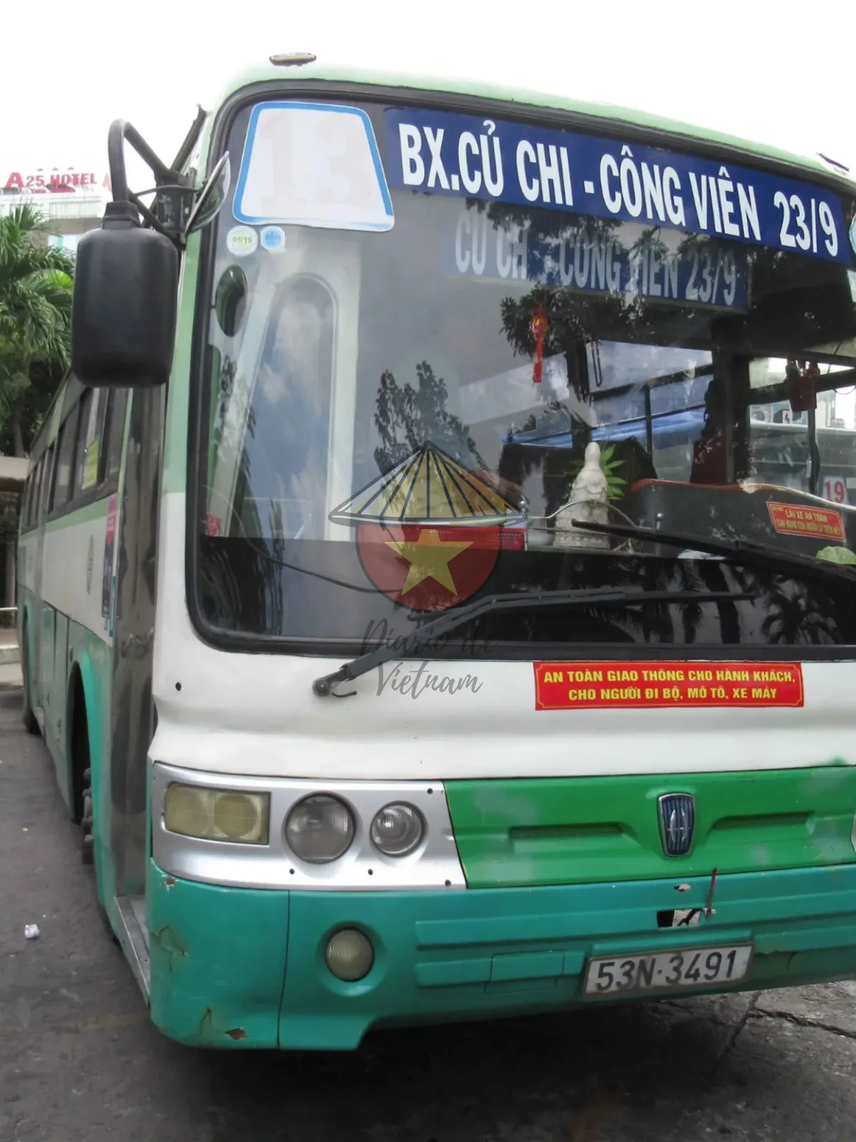 Bus en dirección Ben Duoc
