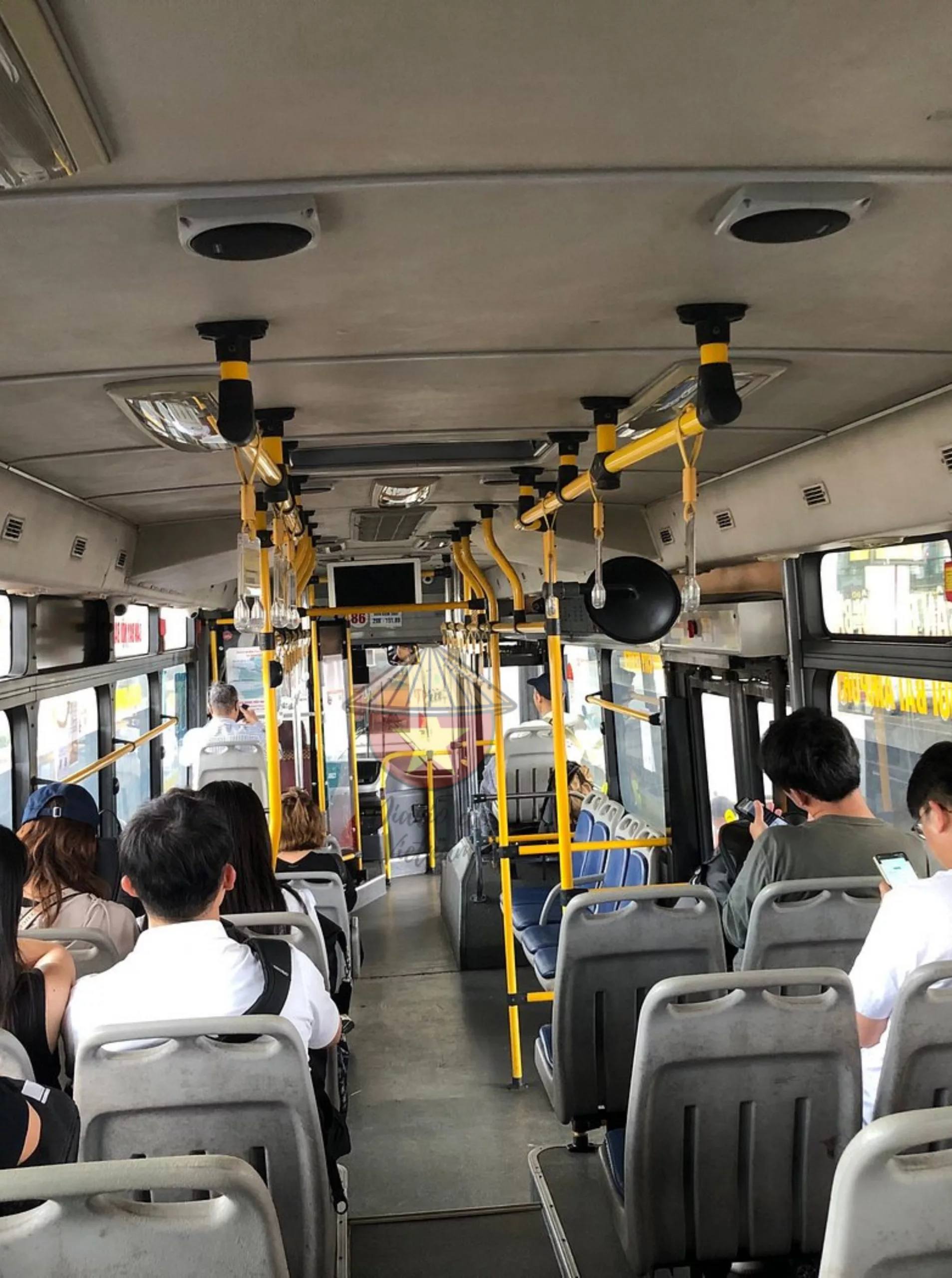 Interior del Autobús