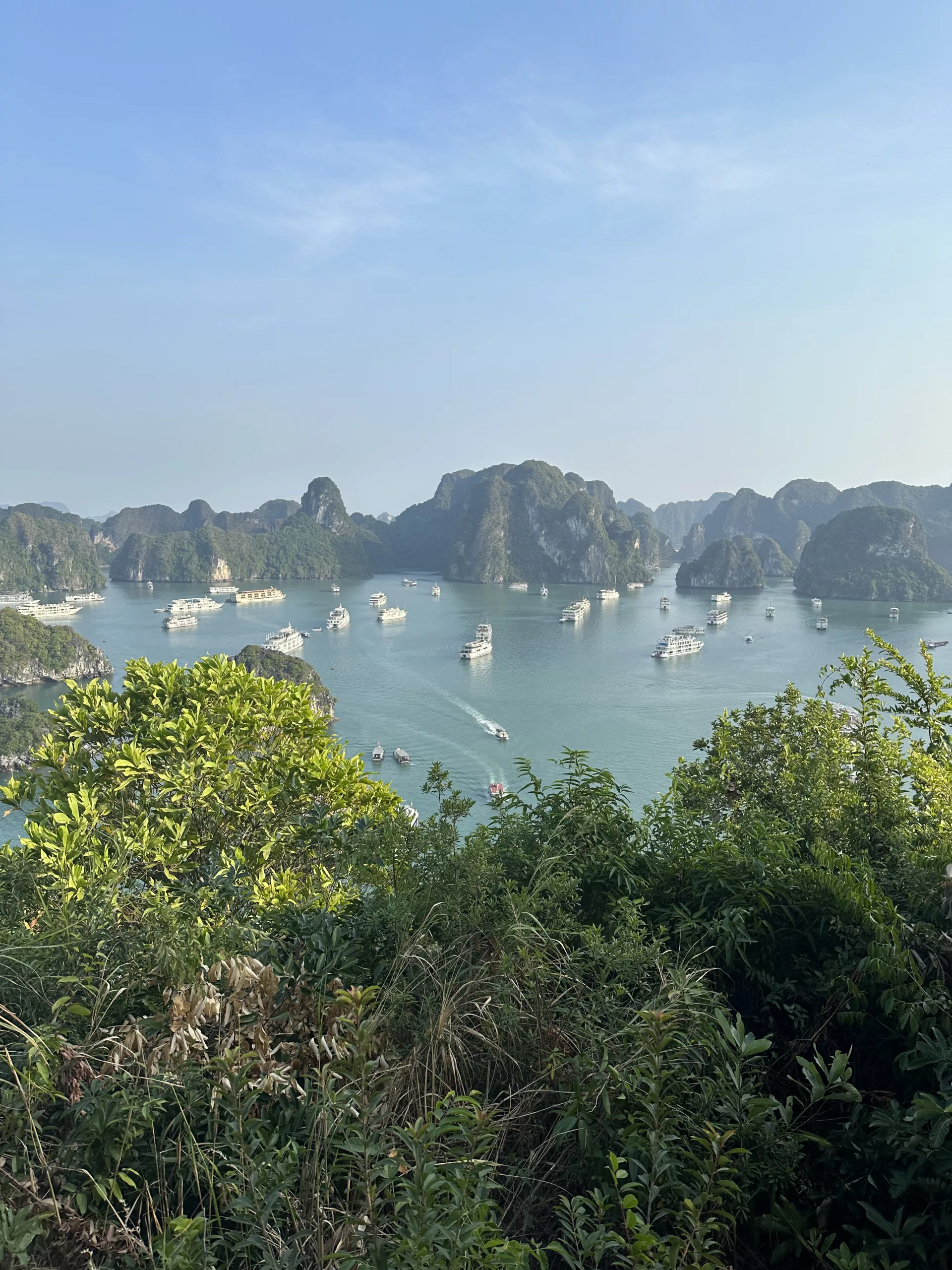 Mirador en la Bahía de Halong