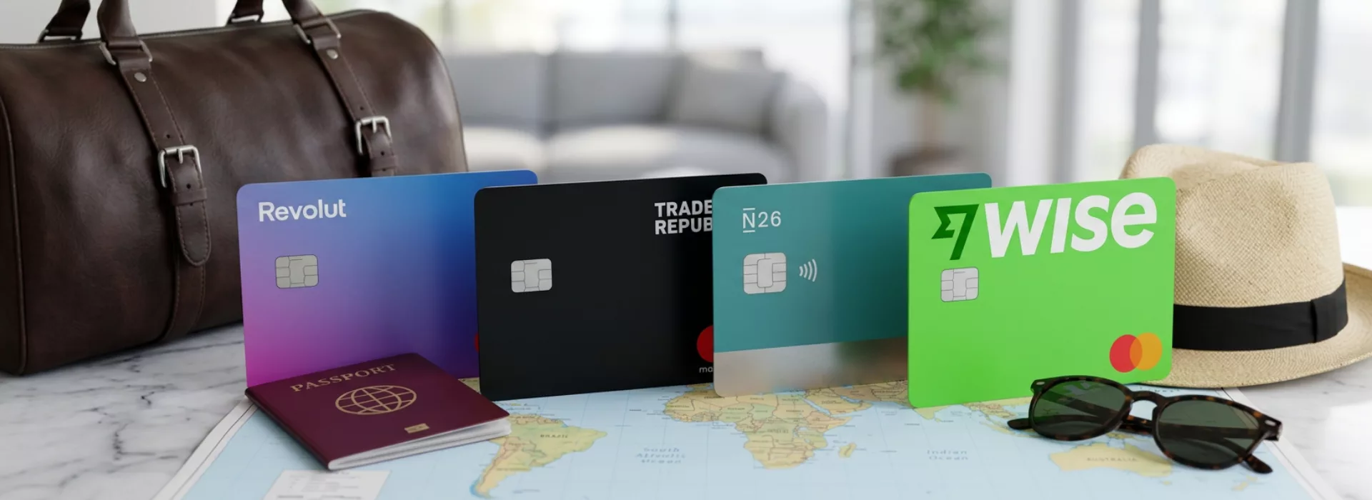 Tarjetas para viajar sin comisiones