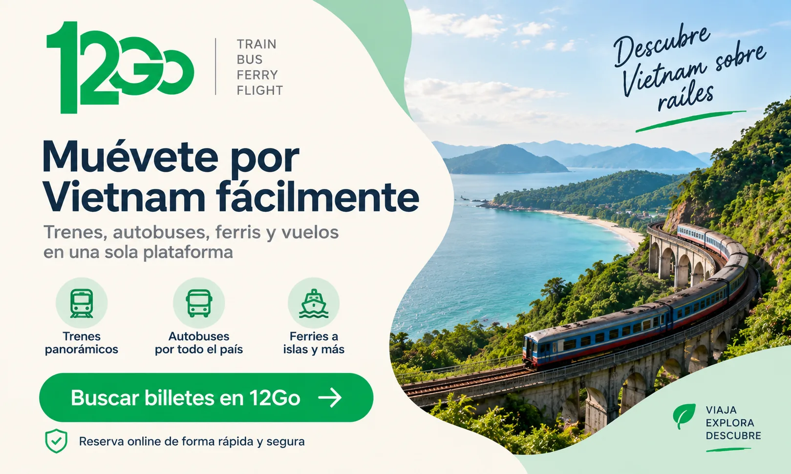 12Go - transporte en Vietnam
