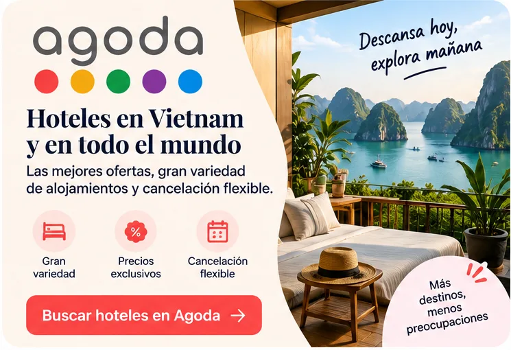Agoda - alojamiento en Vietnam