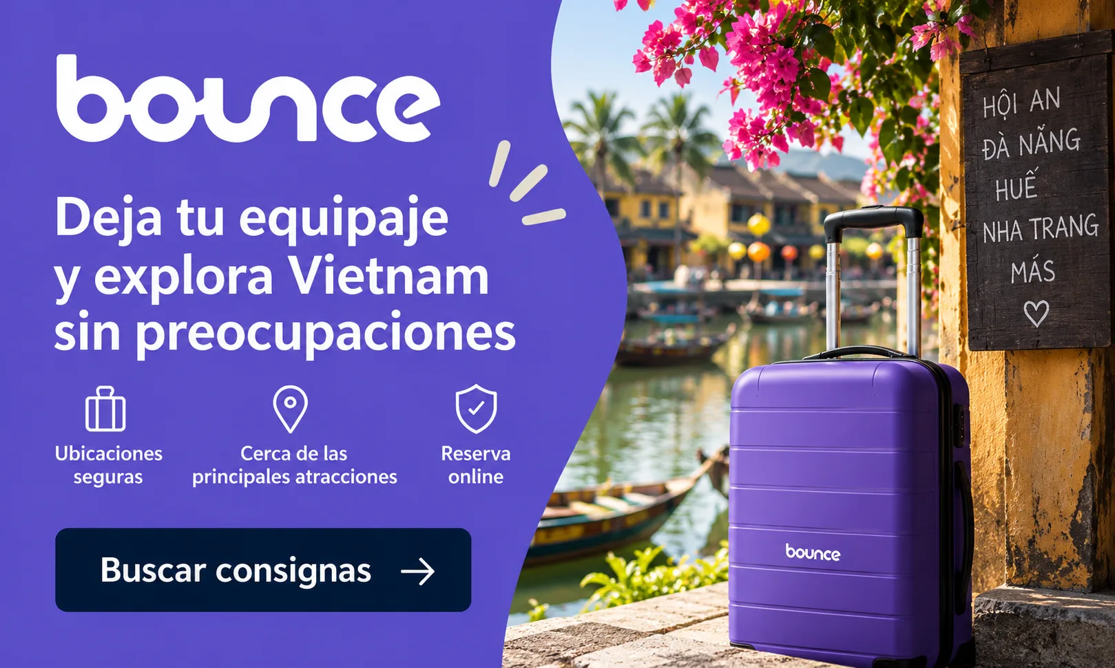 Bounce - consigna de equipaje