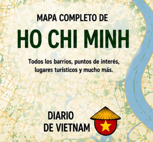 Mapa completo de Ho Chi Minh