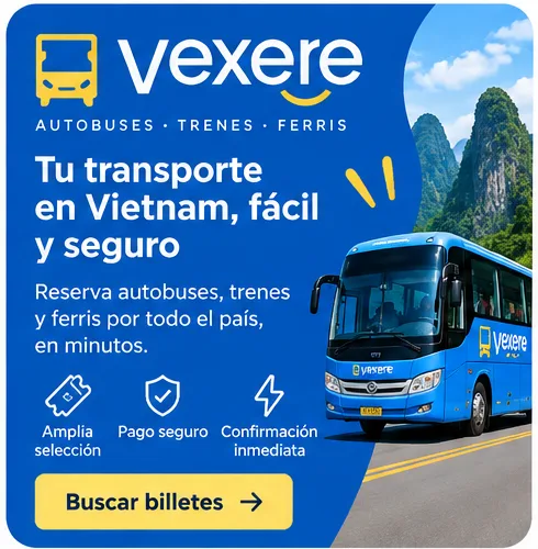 Vexere - transporte en Vietnam